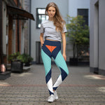 Navy VXV Super Hero Yoga Leggings