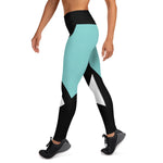 Super Hero VXV Black Yoga Leggings