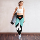 Super Hero VXV Black Yoga Leggings