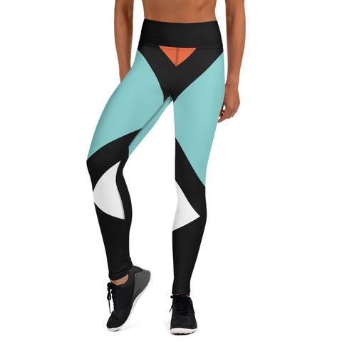 Super Hero VXV Black Yoga Leggings