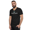 VXV Logo Black V-Neck T-Shirt